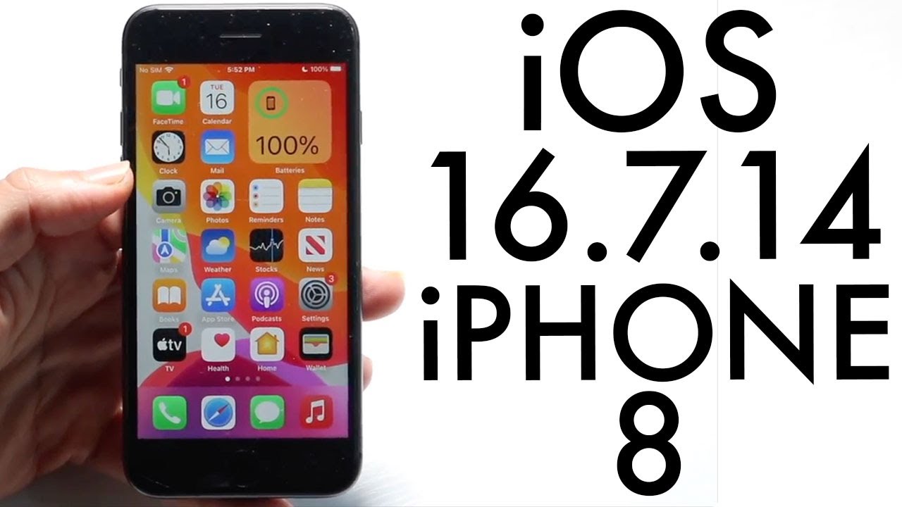 iOS 16.7.14 на iPhone 8! (Обзор)