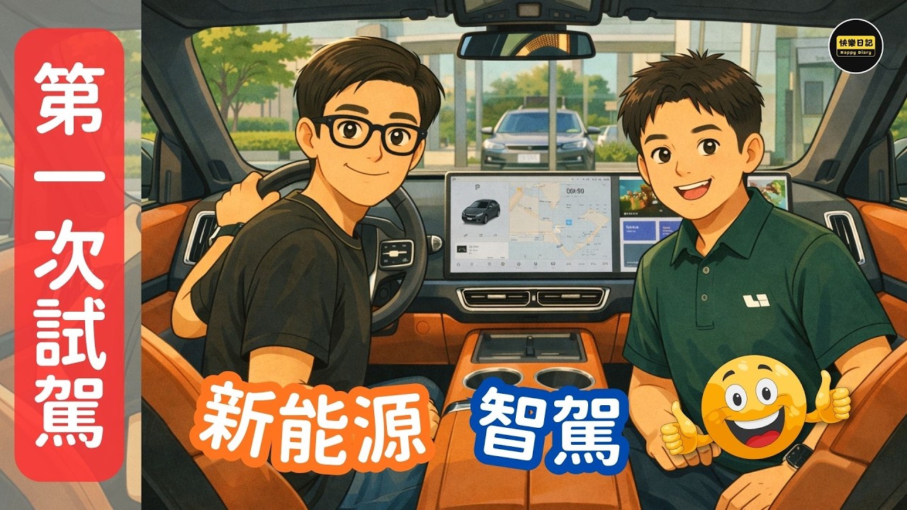 在中山生活要不要買車？第一次試駕新能源車的感受 | L3 智駕有幾厲害 | Ken 作為汽車小白的真實車評