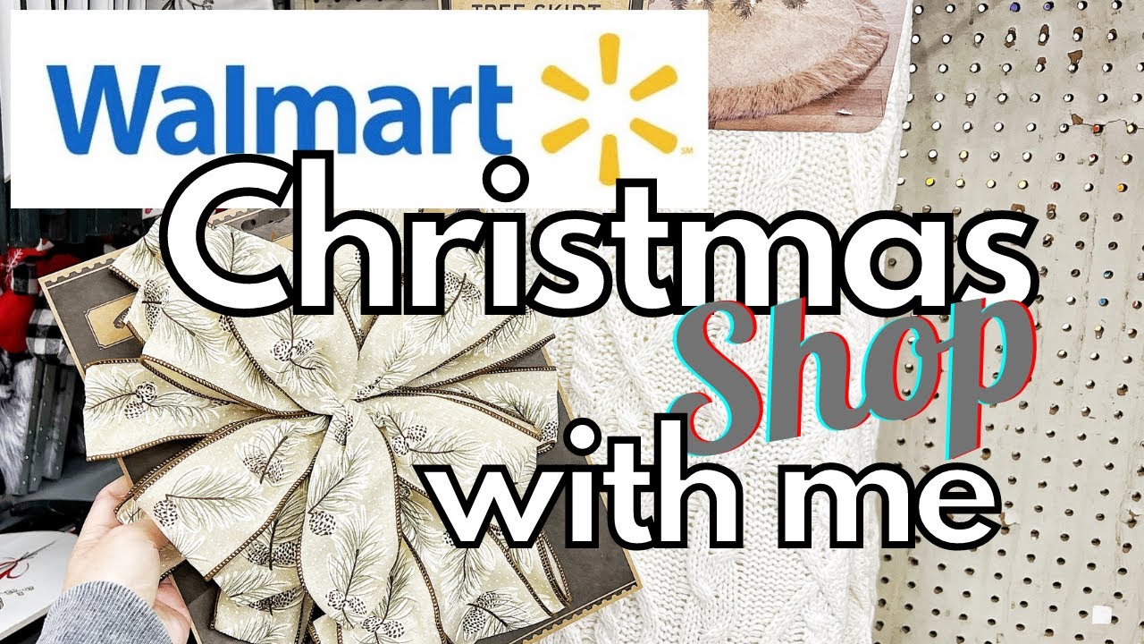 🌟🎄 Walmart Christmas Shop With Me! 🎄🌟
