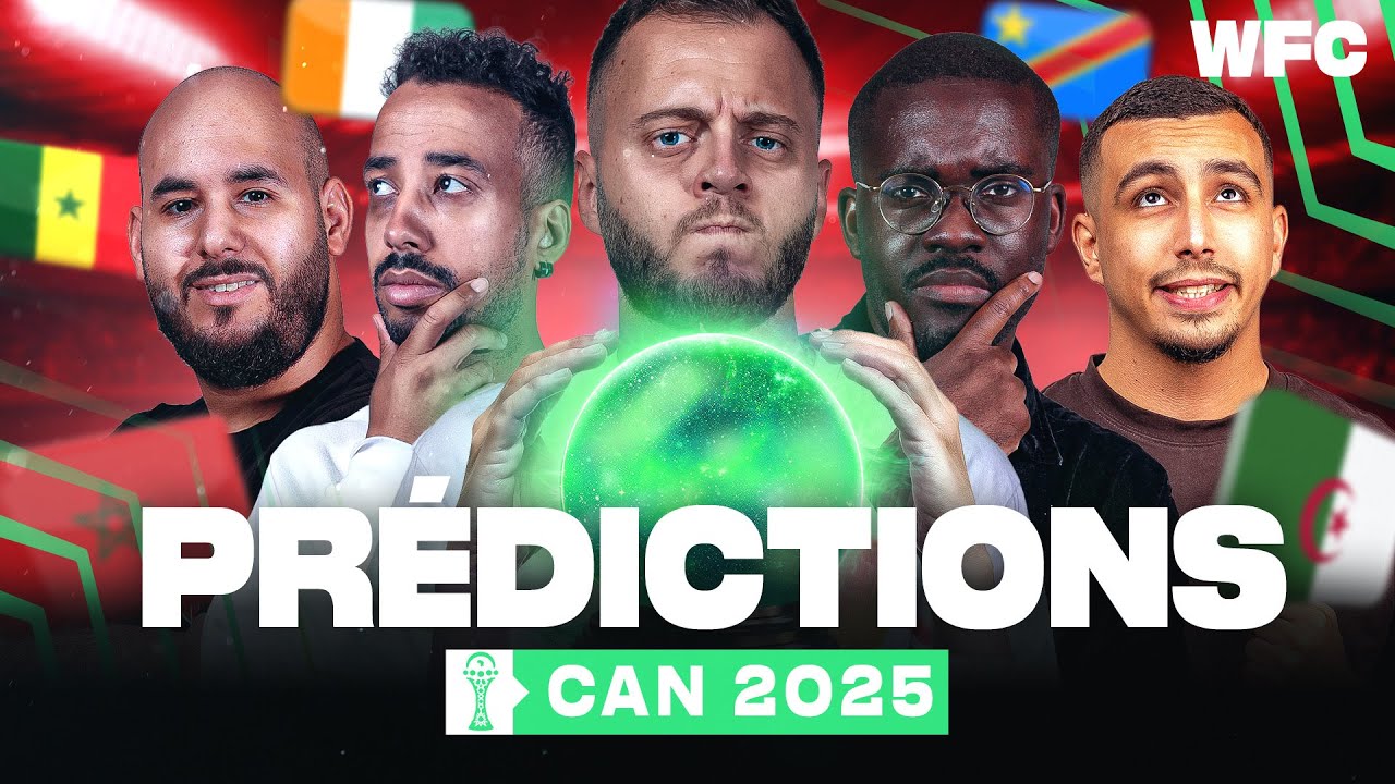 ⚽ Les pr&eacute;dictions sp&eacute;cial CAN 2025 au Maroc du WFC (Football)