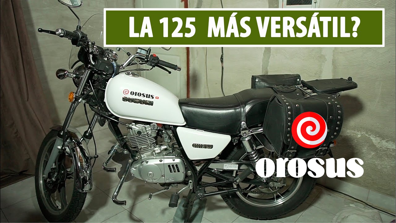 Suzuki GN 125 F - La más versátil de las 125cc? - Todos los detalles