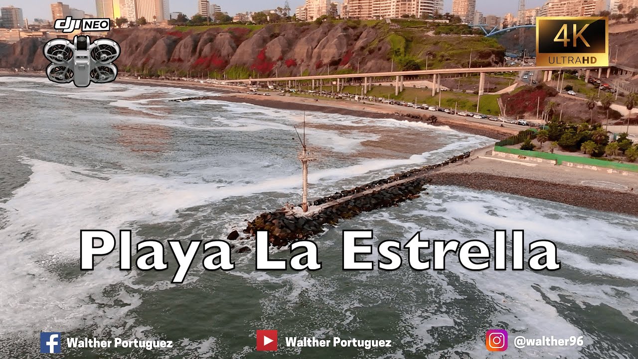 Atardecer en Playa La Estrella 🌅🚁 | Impresionantes vistas aéreas en 4K