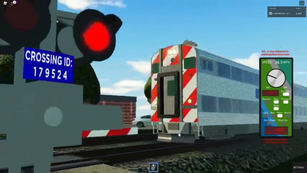 Railfanning Roblox Metra Train Simulator Ep.1