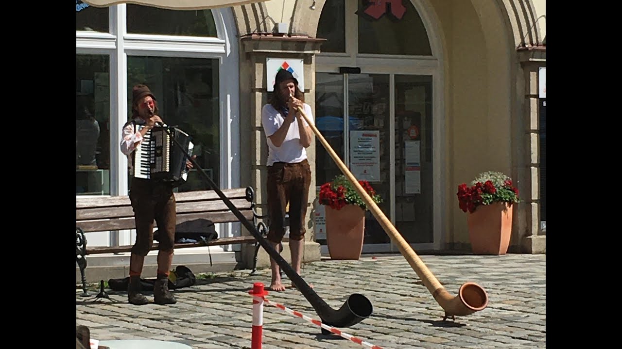 Matthias Schriefl & Johannes Bär - In den Bergen (You Are My Sunshine) - z'Fuaß-Tour 2020 Immenstadt