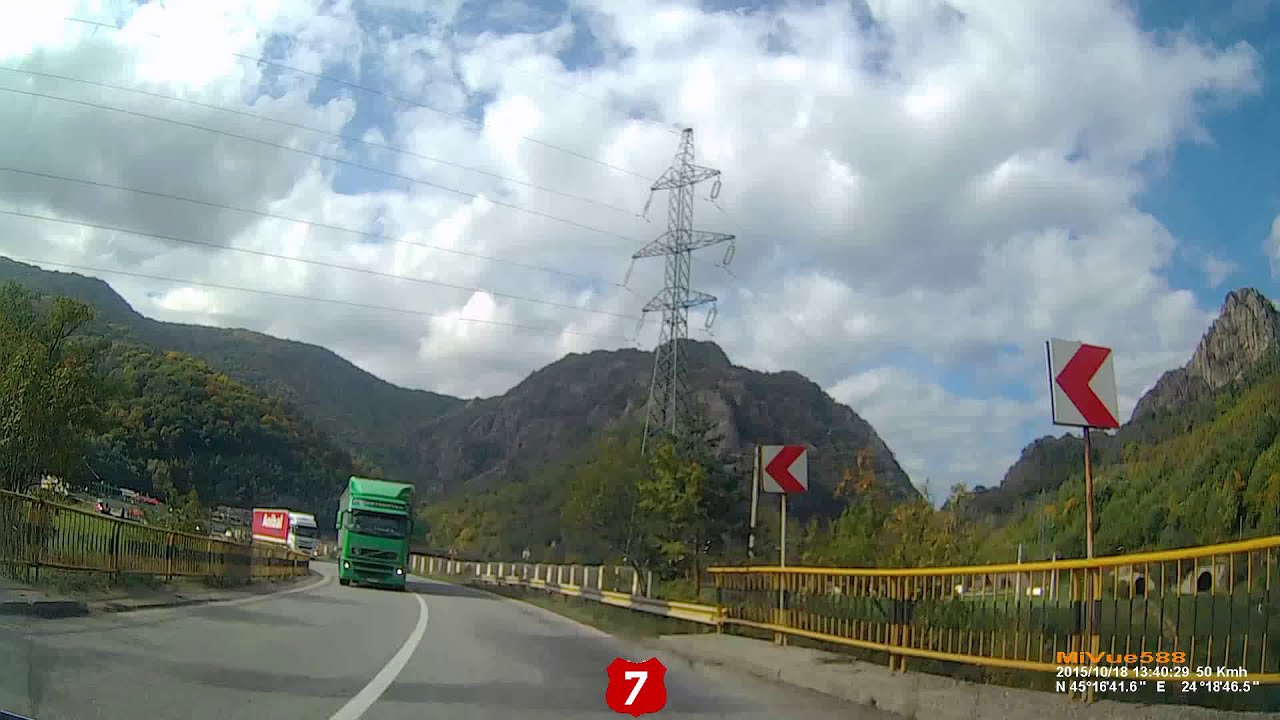 Romania: DN7 Calimanesti - Ramnicu Valcea