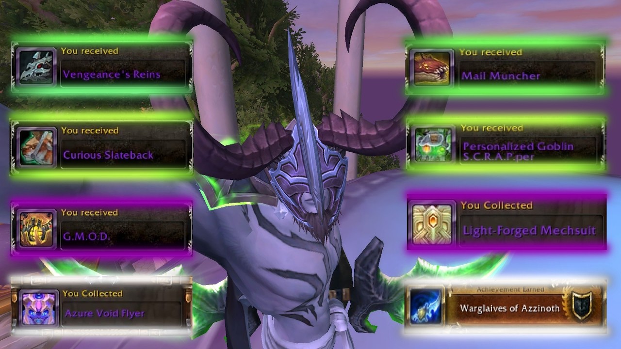 KjaerliCat - WoW Mount/Item Drop Compilation Part 2