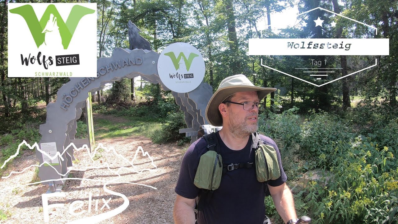 Schwarzwald Wolfssteig Tag 1 - durch die Schwarzaschlucht - Verlängerung vom Albsteig