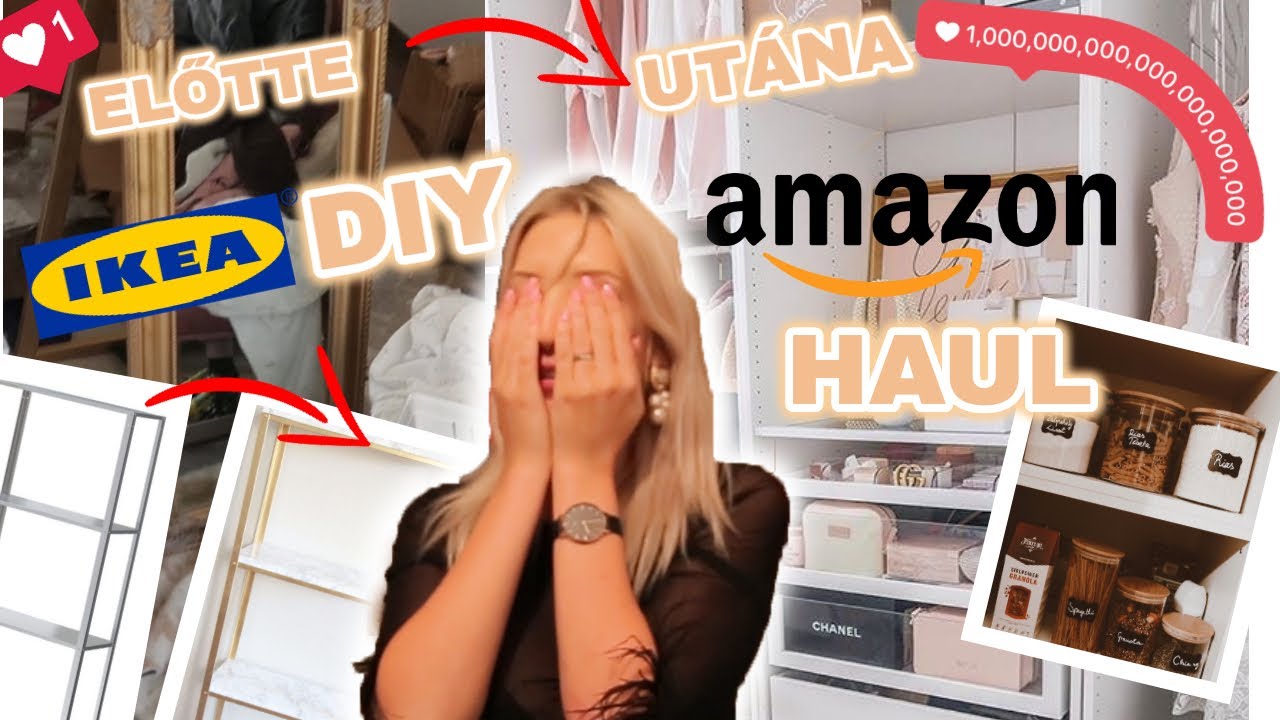 A NAGY &Aacute;TALAK&Iacute;T&Aacute;S &Eacute;S RENDSZEREZ&Eacute;S | IKEA &Eacute;S AMAZON HAUL KONYHA &Eacute;S A GARDR&Oacute;B I  ALEXY VIVI