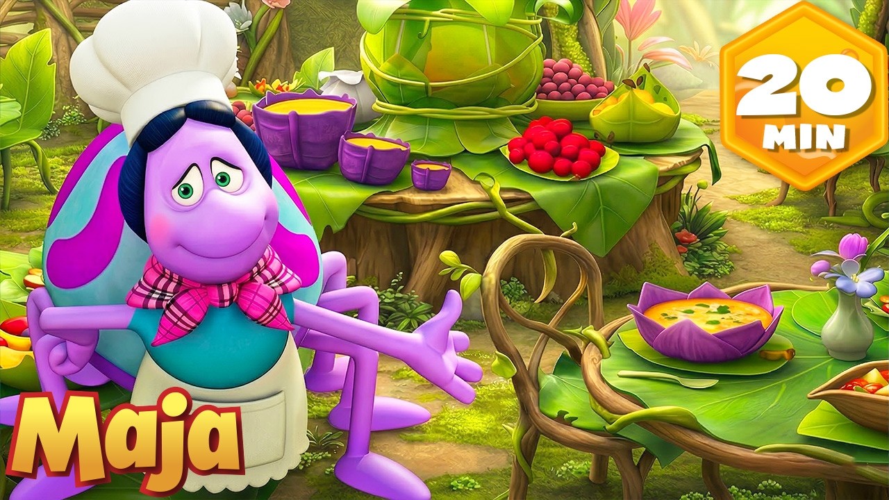 Thekla er&ouml;ffnet ein Restaurant 👩&zwj;🍳 🐝 Die Biene Maja | Ganze Folgen | Zeichentrickserie f&uuml;r Kinder