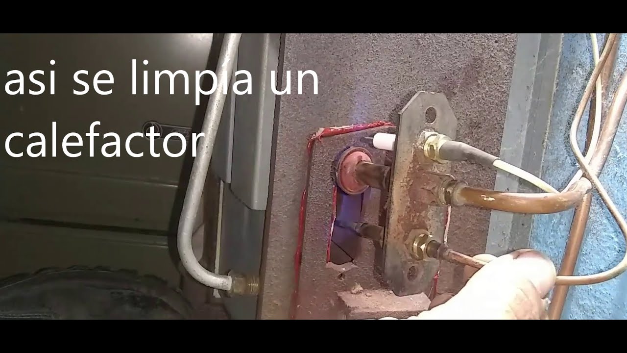 Como limpiar calefactor correctamente
