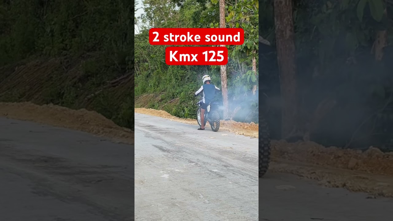 Kawasaki Kmx 125 sound #viral #reels #shorts