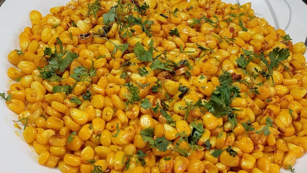 Fried🌽Corn🔥Ghar Pe Banao Very  Easy and Tasty 