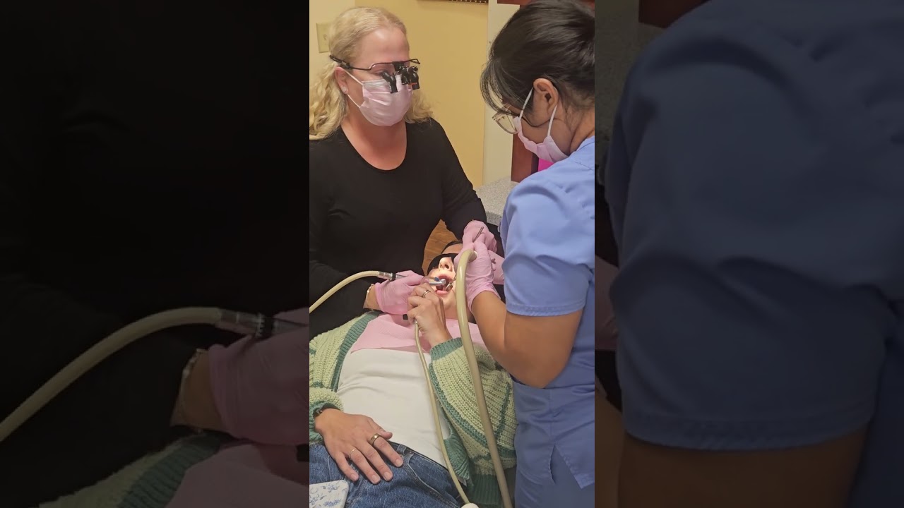 Porcelain Crown and Laser Crown Lengthening  Procedure