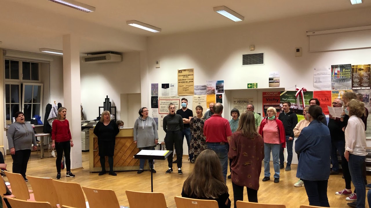 Powitanie student&oacute;w nowo przyjętych do Ch&oacute;ru Akademickiego SGGW - 2020