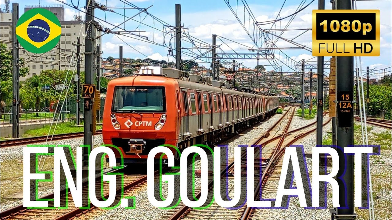 Estação Eng. Goulart | Movimentação de Trens #119 (🟢Linha 13 Jade e 🔵Linha 12 Safira)!!