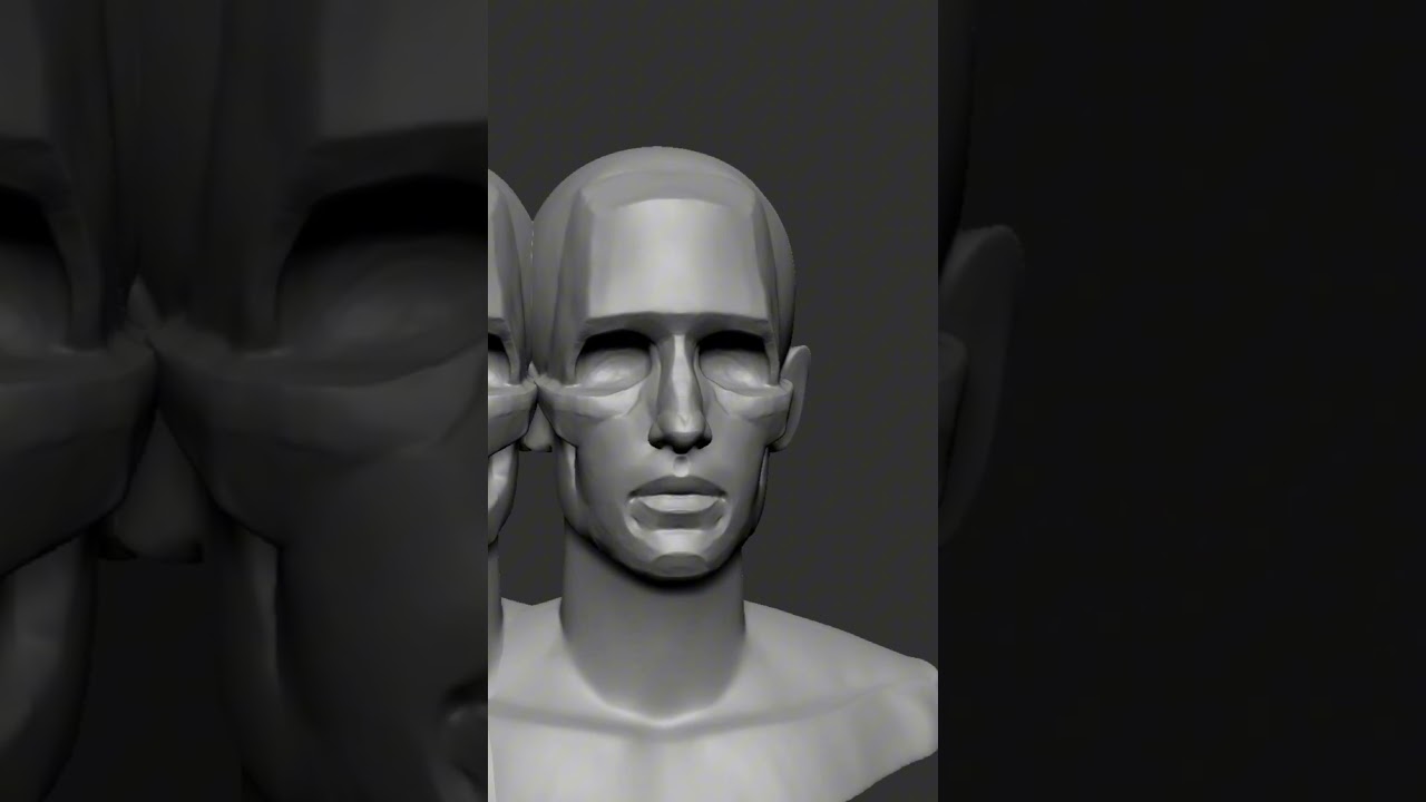 Eight Stages Of Sculpting The Face 