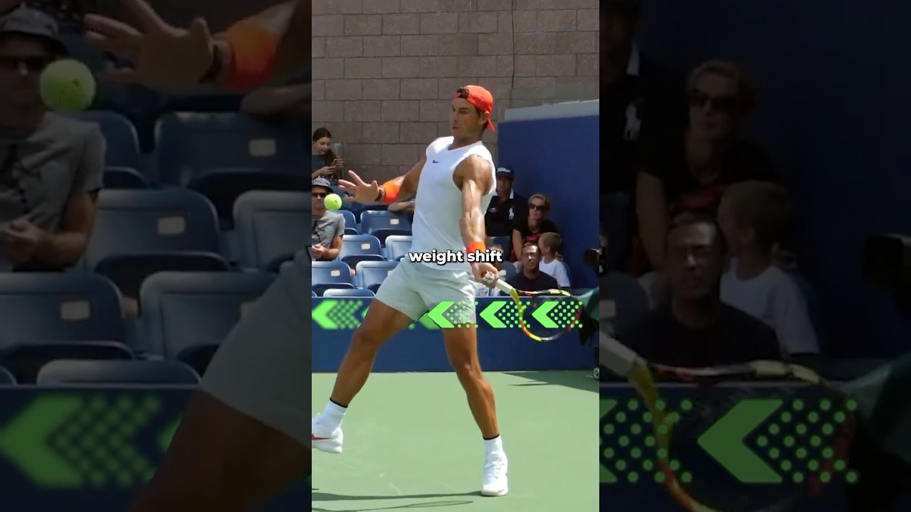 Полуоткрытая → Открытая: Легкий мощный удар справа