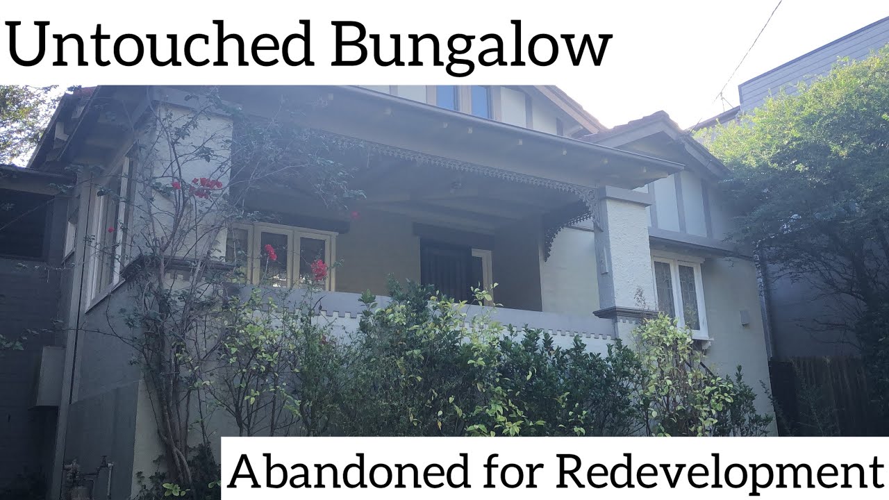 Abandoned Sydney: Untouched Bungalow Abandoned for Redevelopment
