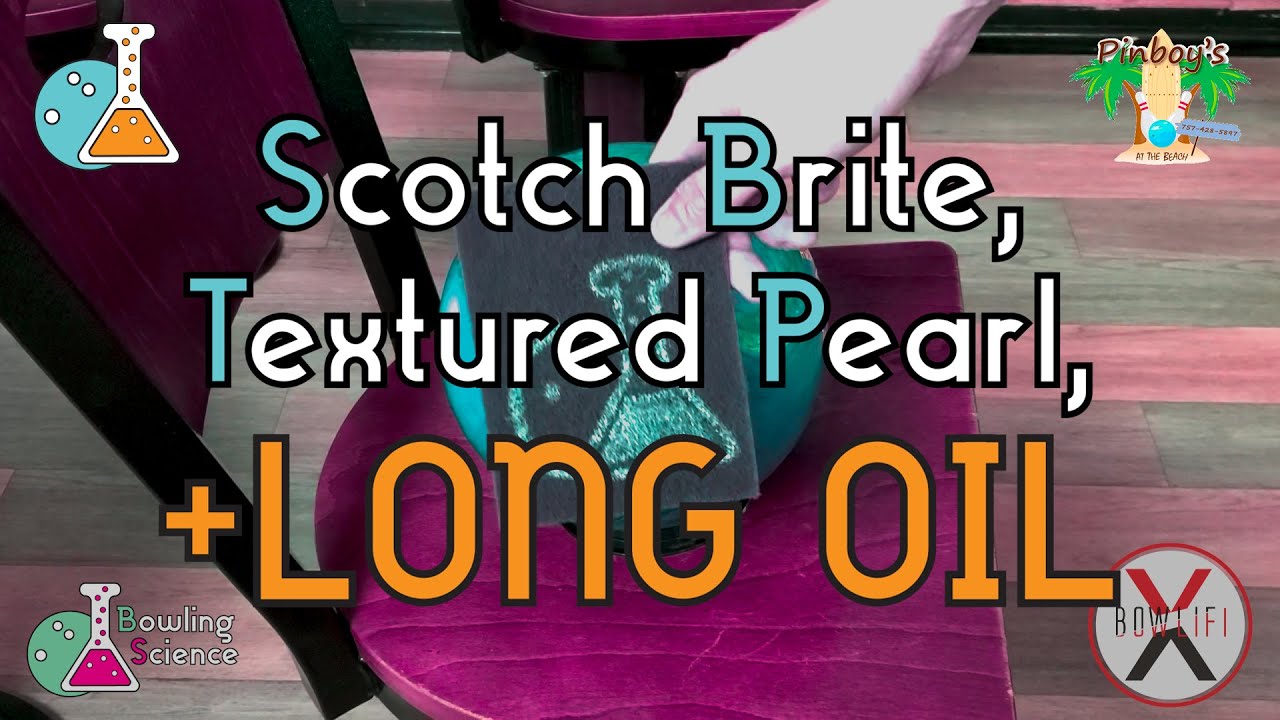 Bowling Science Episode 14: Sanding Textured Pearls for LONG OIL!