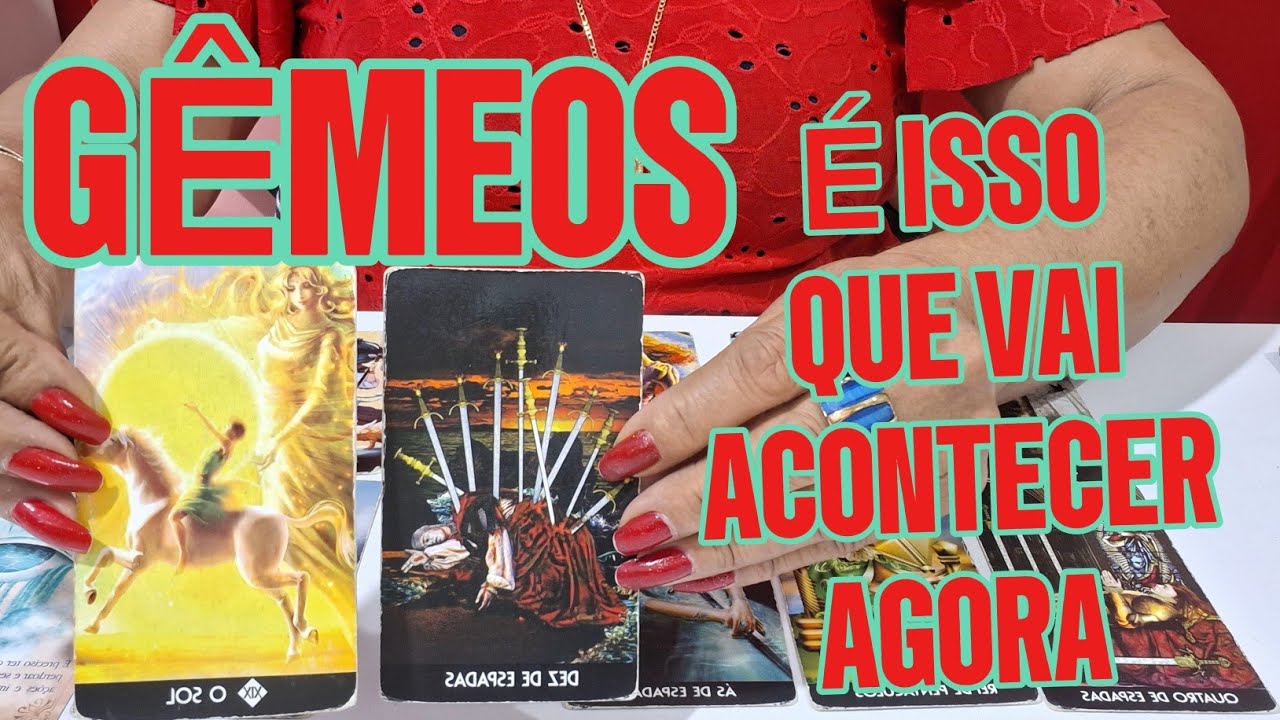 GÊMEOS ♊️ MEU DEUS😮! É ISTO QUE VAI 🌈 ACONTECER AGORA