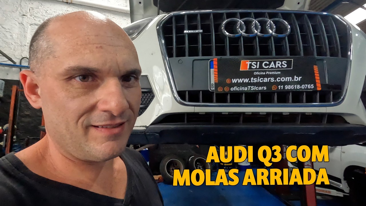 AUDI Q3 COM MOLAS ARRIADA