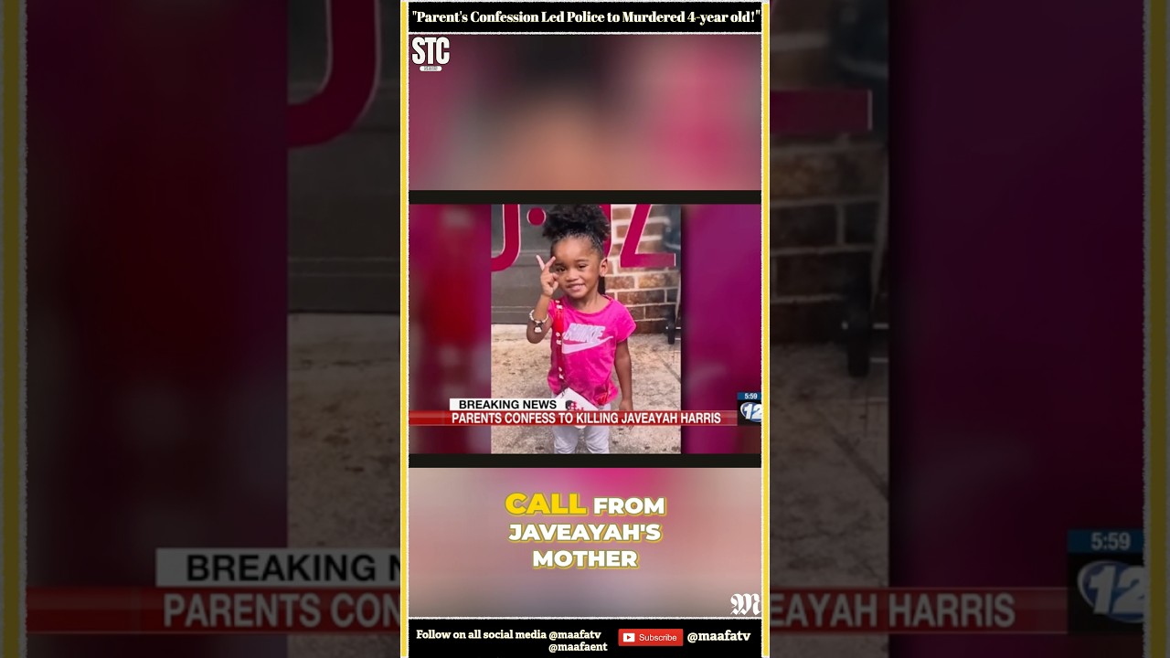 Parents Confession: 4-Year-Old Javeayah Harris Murder 😢 #news #northcarolina #missingchild #stcnews