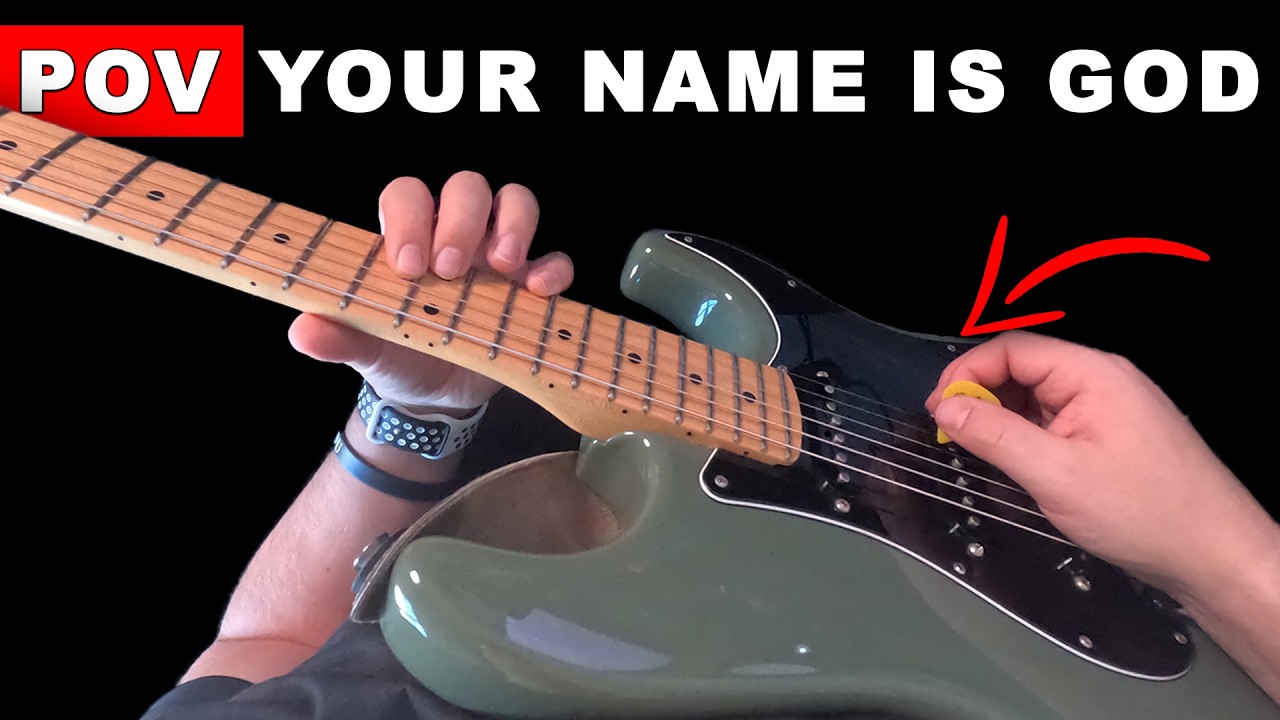 Your Name Is God | Elevation Worship & Leeland Mooring | Joey Cobra (POV Guitar Cover)