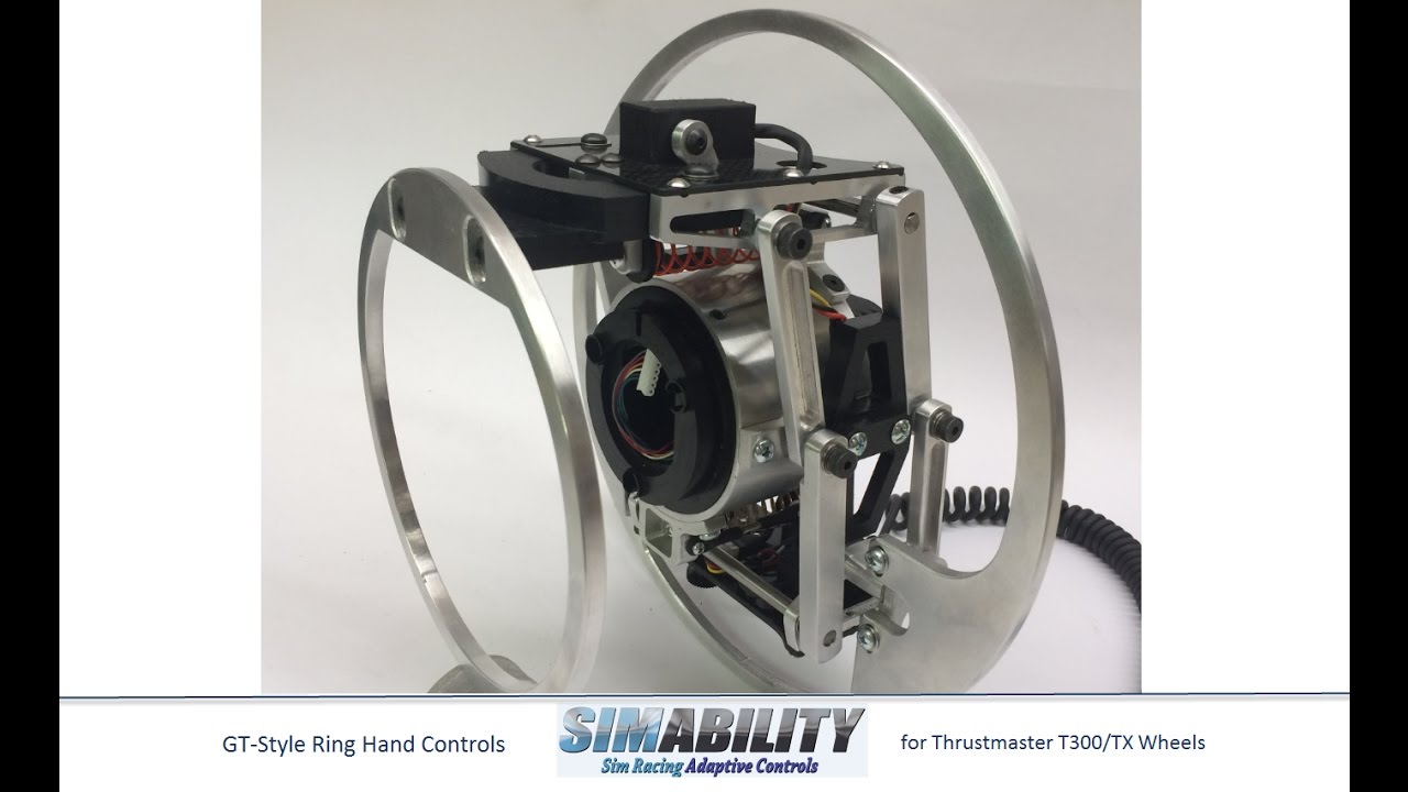 GT-Style Ring Hand Controls for Thrustmaster Wheels