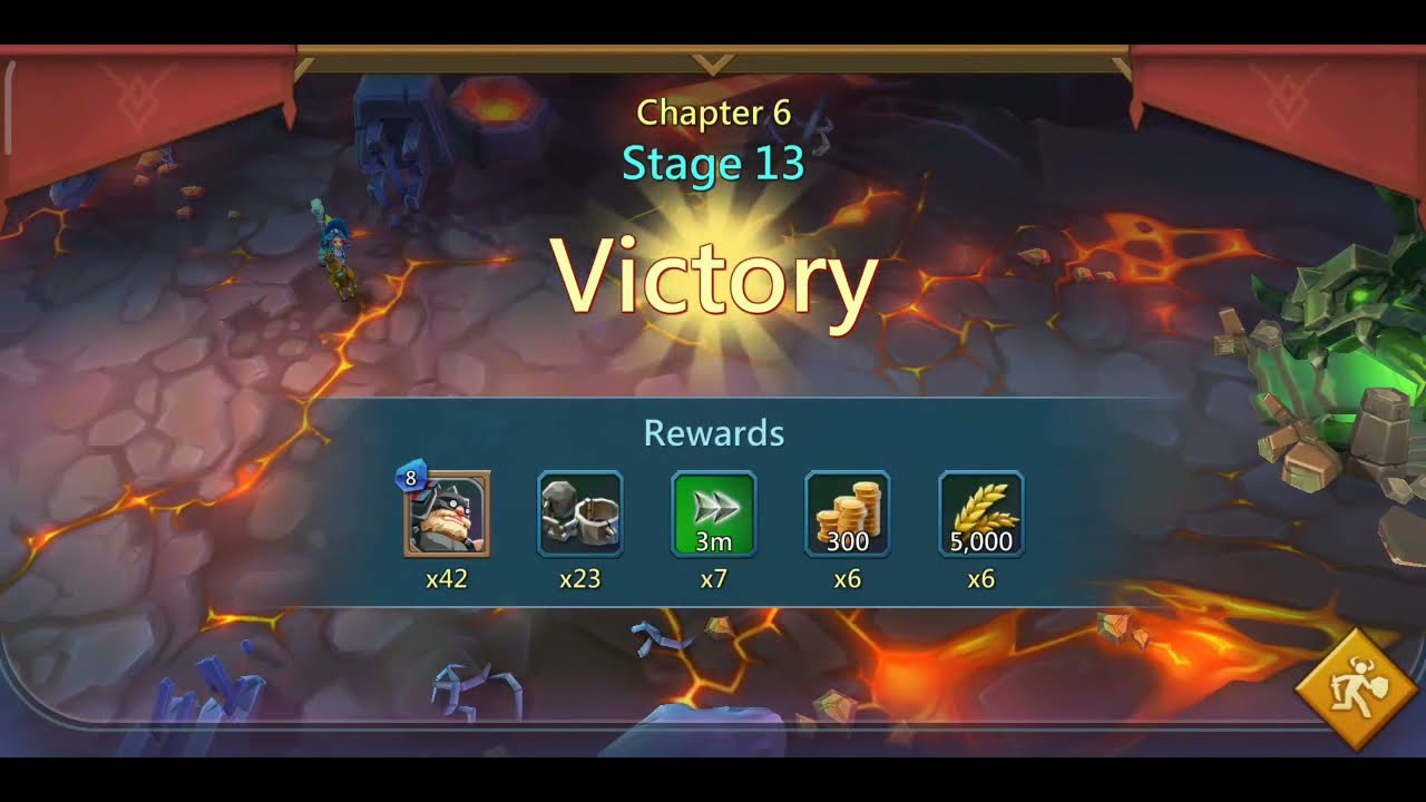 lords mobile Vergeway chapter 6 stage 13