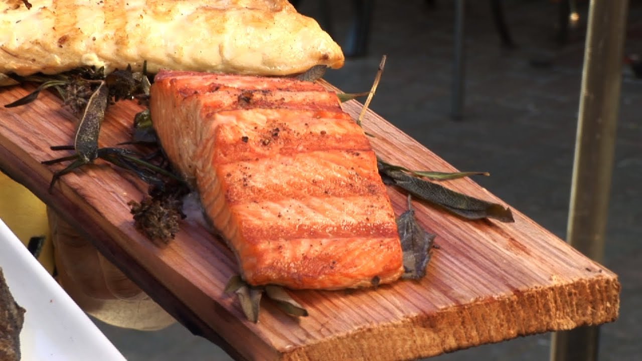 HOW TO GRILL FISH FILETS ON CEDAR PLANKS - with Chef Romy Prasad