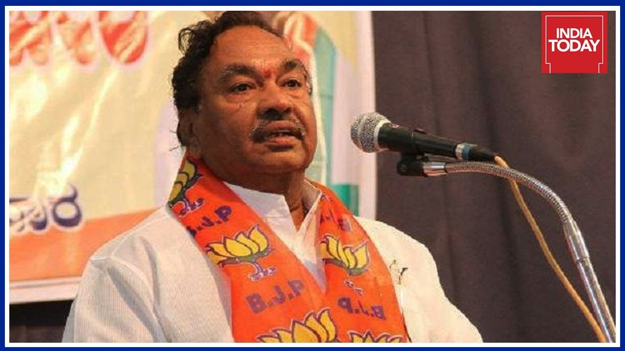 BJP's KS Eshwarappa Confident Of 'Support' From Some Congress & JD(S) MLAs