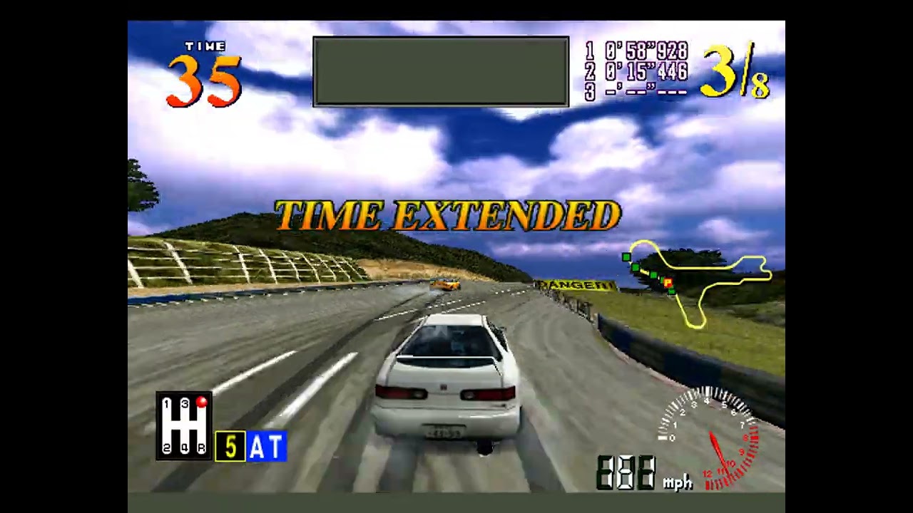 Racing Jam - Circuit Day Advanced - Honda Acura Integra Type R [Arcade Longplay] (1998)