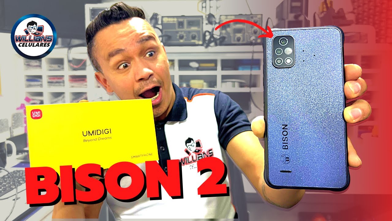 UMIDIGI Bison 2, CELULAR POTENTE com RESISTÊNCIA MILITAR! Rugged
