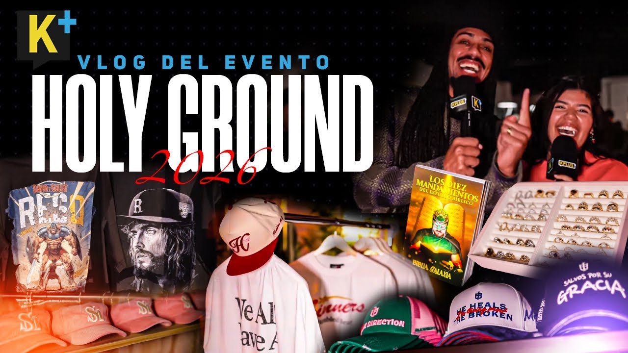 HOLY GROUND VLOG - MARCAS CRISTIANAS ROPA, CANTANTES PASARELA Y MAS