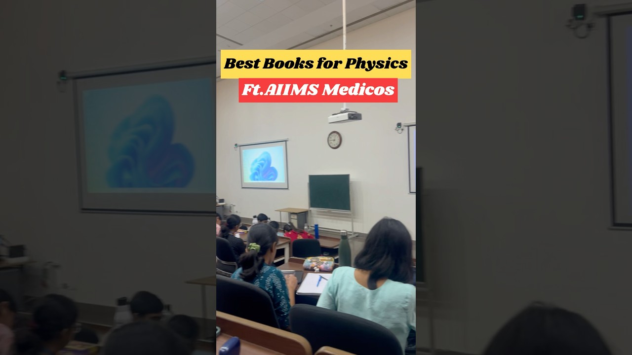 Best Physics books to clear NEET in 1st attempt #neet2026#neet#aiims #mbbs#doctor#neet2027