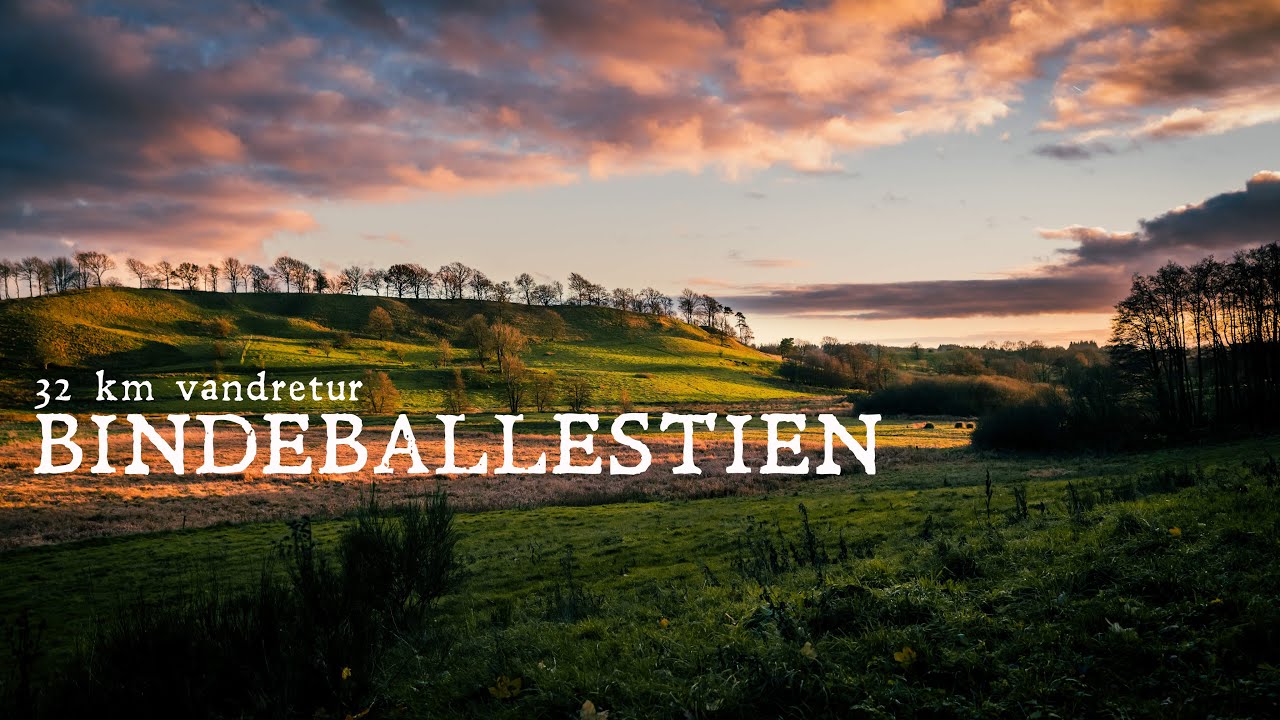 2 dages Vandretur // 36 km fra VEJLE til Billund på Bindeballestien. Vandring langs Vejle Ådal.