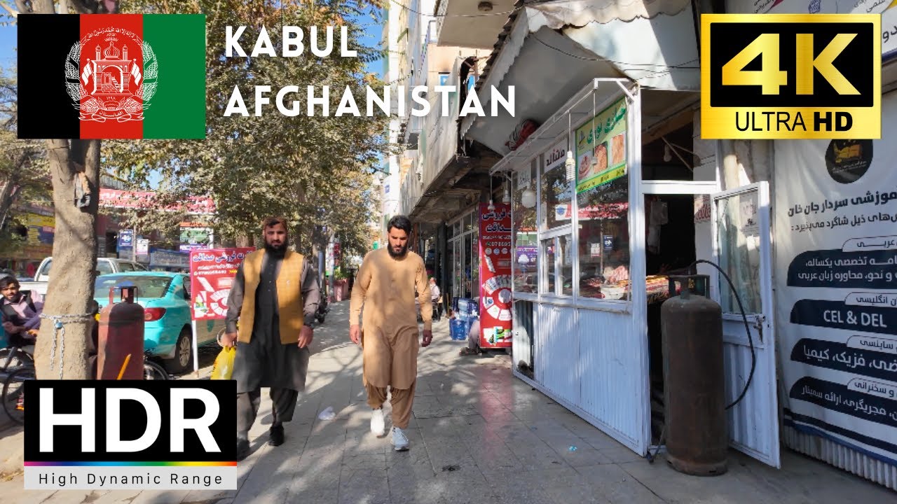 Kabul 🇦🇫 Walking Tour 4K | Streets and Daily Life | November 2025
