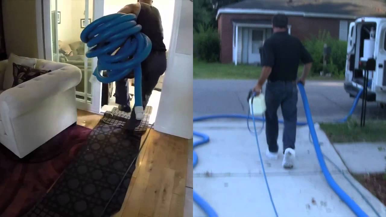 TMF Games #1 - Rob Allen vs Mike Camacho - Set-up & Break Down for Carpet Cleaning