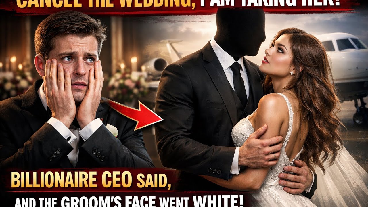 ”CANCEL THE WEDDING, I AM TAKING HER” Billionaire CEO SAID. AND THE GROOM’S FACE WENT WHITE.