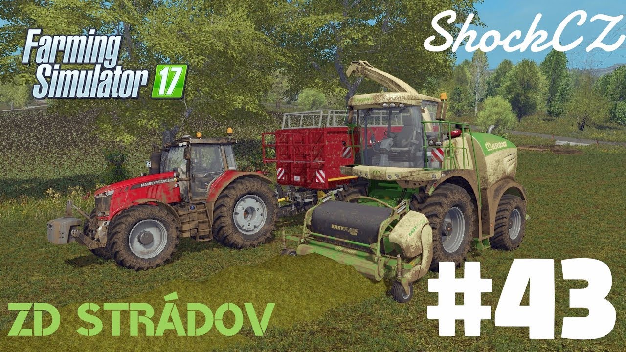 Sh0ck | Farming Simulator 17 | #43 - ZD Str&aacute;dov - sen&aacute;že