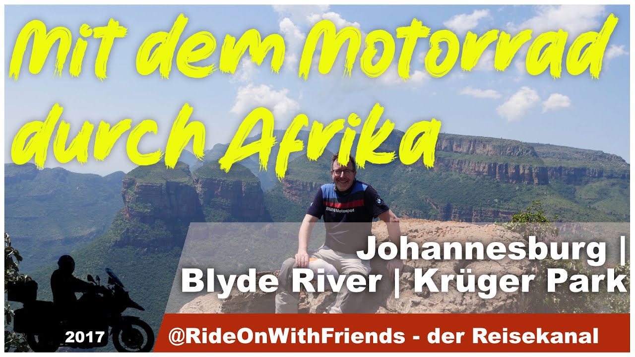 Mit dem Motorrad durch Südafrika #1 - Blyde River Canyon & Krüger Nationalpark