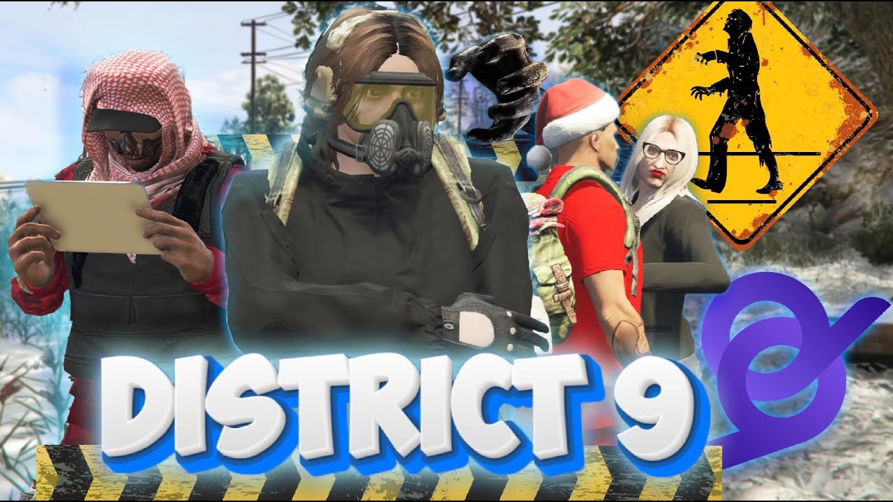 ЗОМБИ АПОКАЛИПСИС (DISTRICT 9 GTA 5 RP)