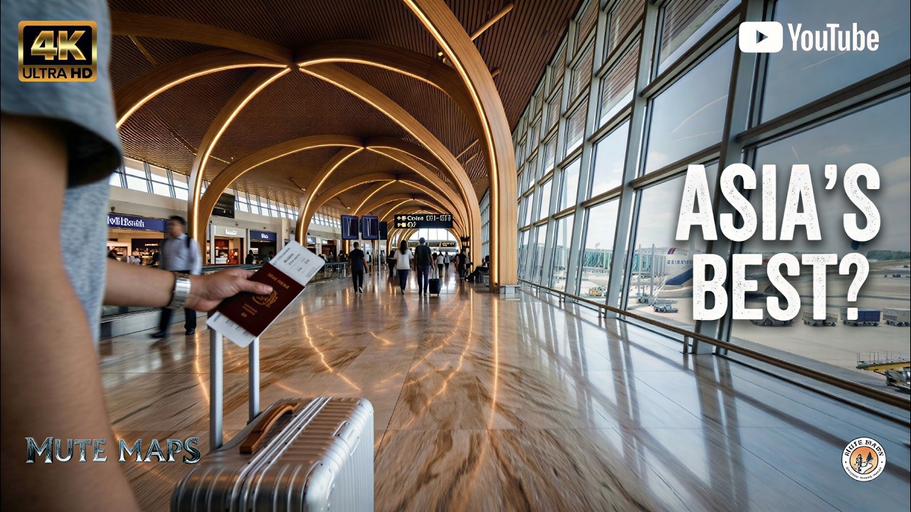 Kuala Lumpur International Airport Walk | Airport Exploration | 4K Silent Vlog #4kwalk #travel