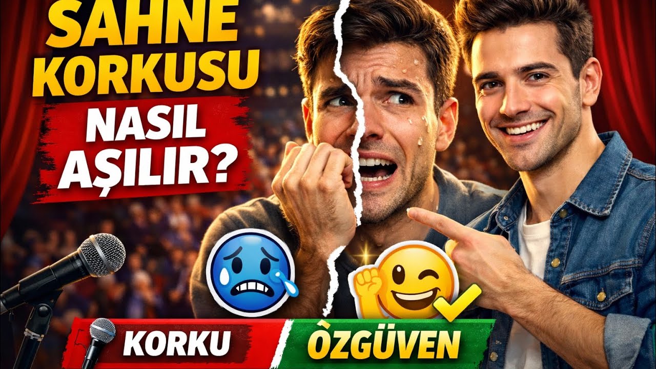Sahne Korkusu Nasıl Yenilir