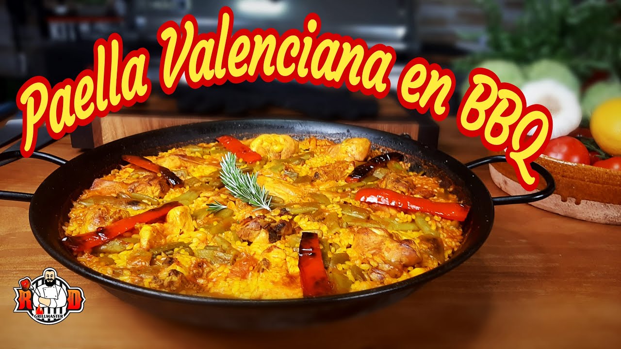 Paella Valenciana en BBQ  |RDGrillmaster