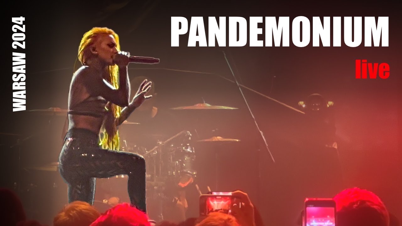 Infected Rain - Pandemonium. 4K live from Warsaw, Poland 2024