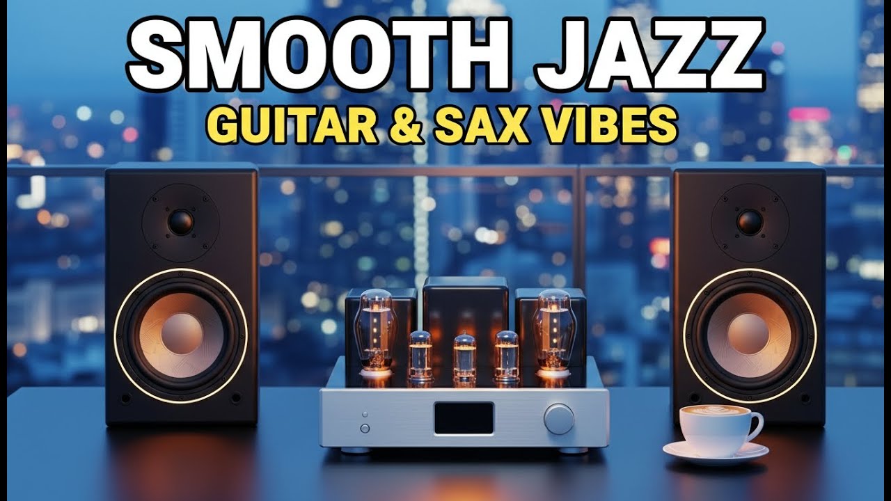 Urban Jazz Night Ember 🌌 – Soft Piano RnB for Sophisticated Work Sessions