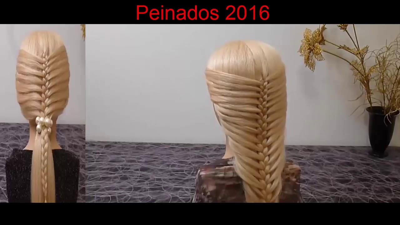 Peinados 2016 Mujer Paso A Paso Faciles & Peinados 2016 Mujer Trenzas (P1) -  Peinados 2016