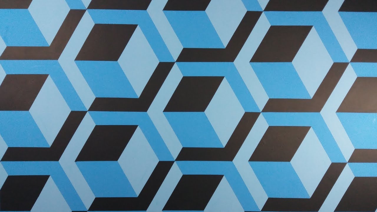 Pintura Decorativa  Efeito 3D Passo a Passo