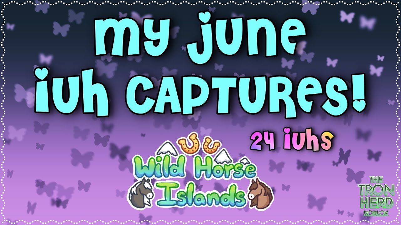 Некоторые из моих июньских снимков IUH #wildhorseislands #roblox